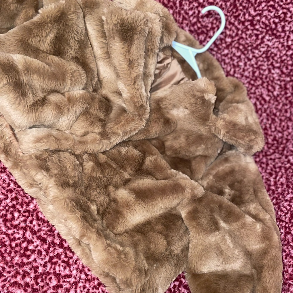 Faux fur jacket